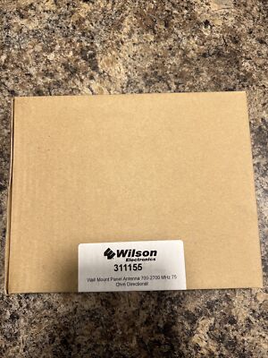 Wilson Electronics 311155 Wall Mount Panel Antenna 700-27MHz 75 OHM Directional
