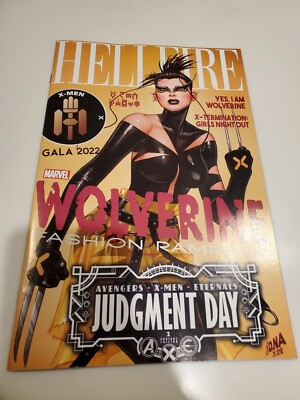 AXE JUDGMENT DAY # 2 NAKAYAMA Trade Dress Variant X-23 Wolverine Comic