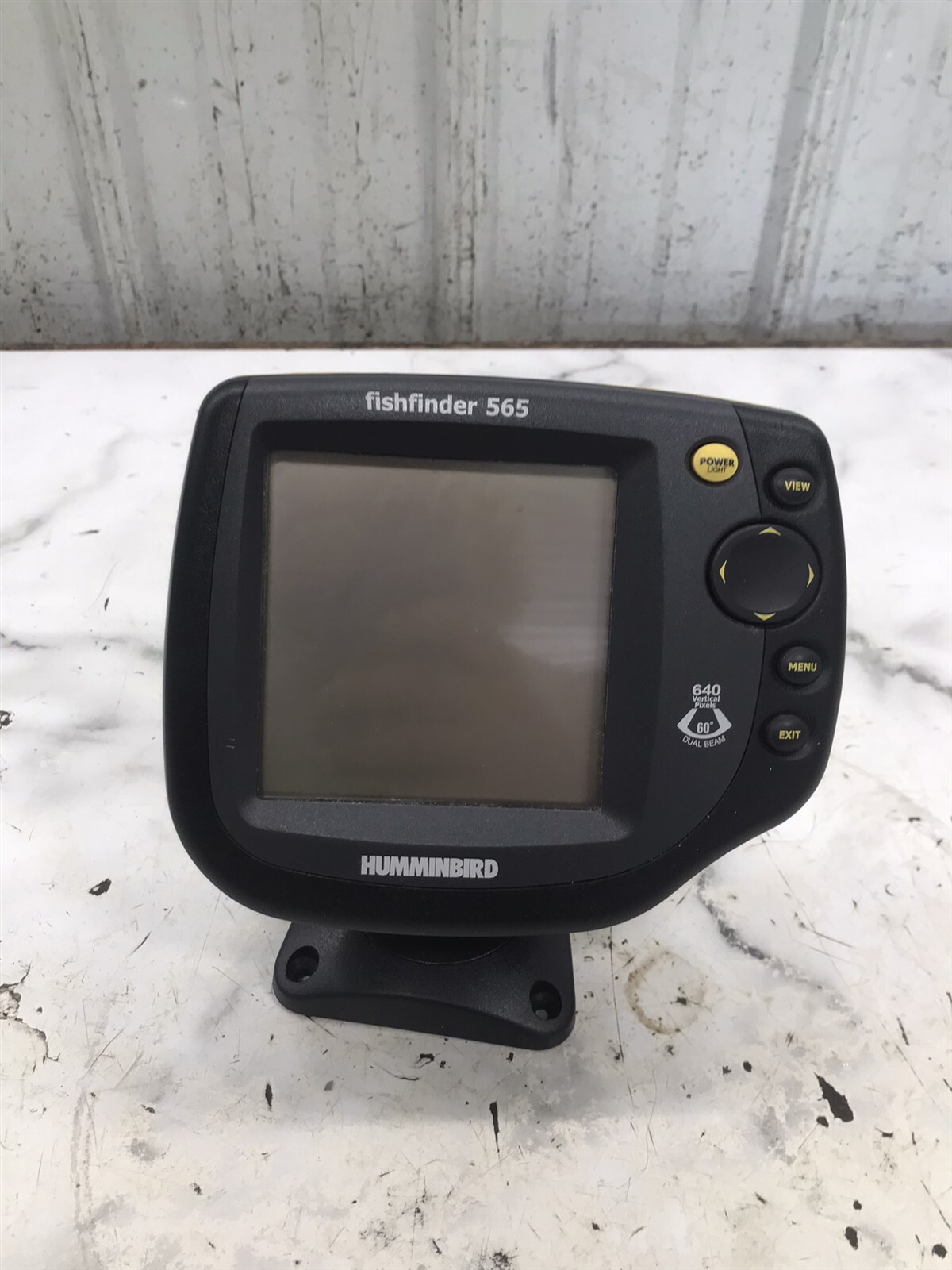 bird_fish Hummingbird Fishfinder 565 Sonar with Case and Battery Free
