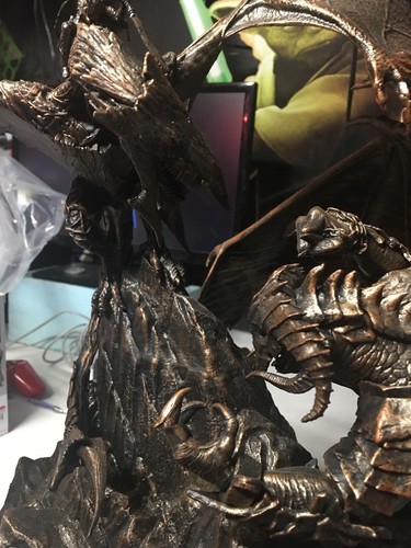 Middle Earth Shadow of War Mithril Edition Drake Statue Only