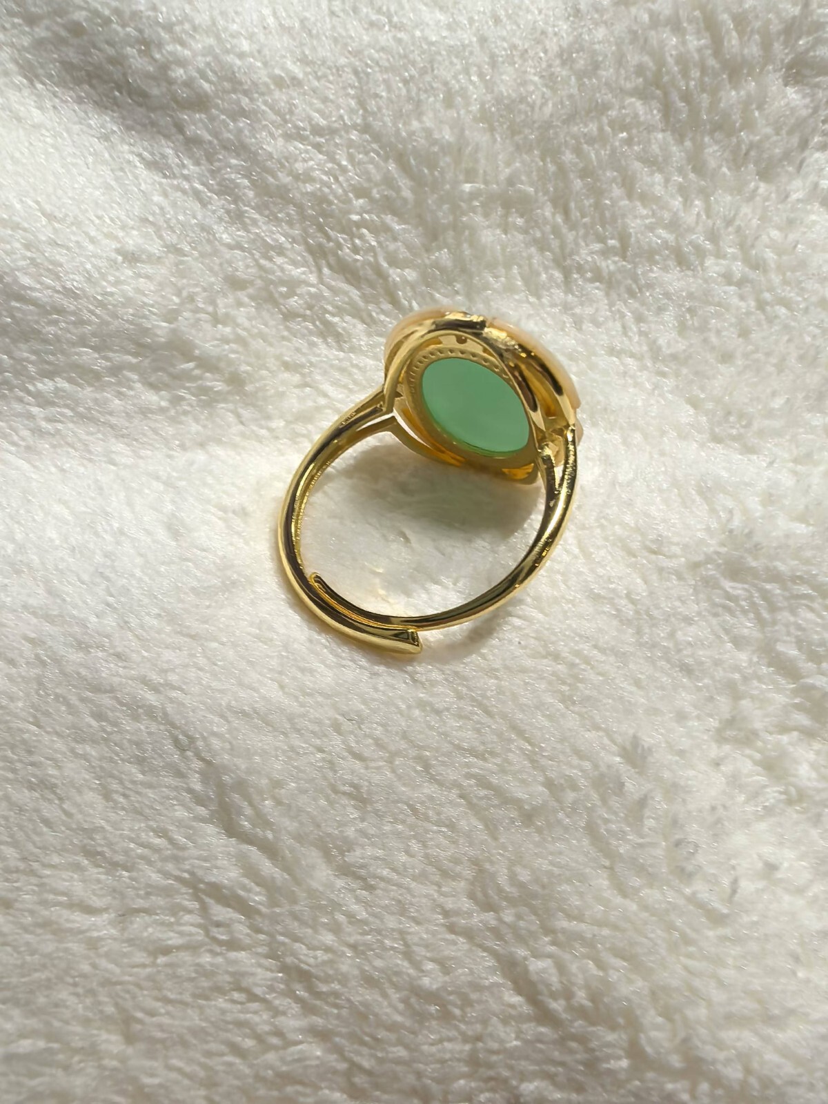 Antique Style Cameo Ring 925 Silver plated Vintage Ring Estate Jewelry Gift