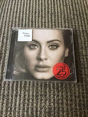ADELE 25 CD BRAND NEW 2015 COLUMBIA PRINT 11TRX