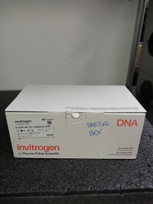 THERMO FISHER INVITROGEN G800802 E Gel 48 Agarose Gels 2% Partial Box 7 2018-03