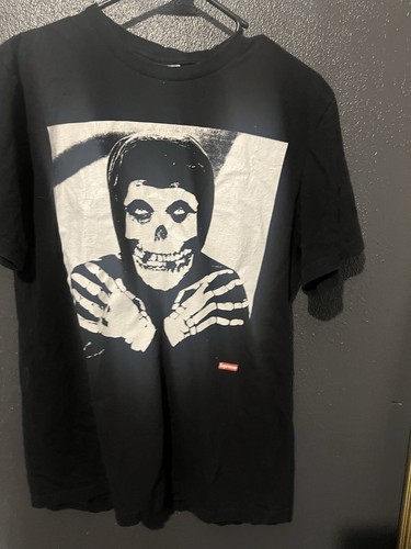 Supreme スカルデザイン Tシャツ ブラック THE MISFITS XL Supreme スカルデザイン Tシャツ ブラック THE MISFITS XL $_57