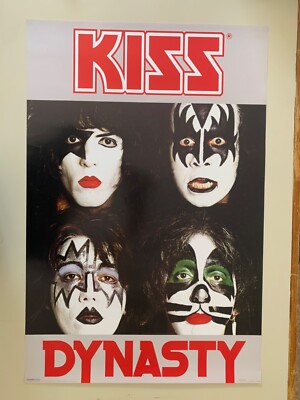 KISS キッス　証明書付　サイン入　像1998年製 1998 Kiss Psycho Circus Album Cover Prototype 23kt Gold Foil