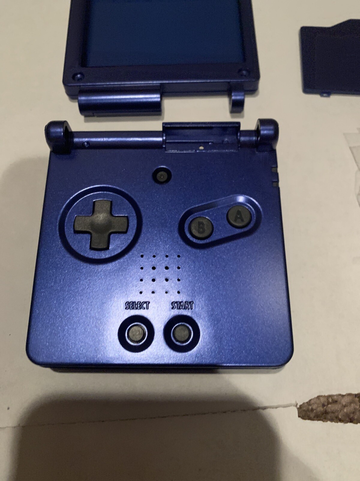 Blue Housing Shell Button Replace for Nintendo Game Boy Advance SP GBA