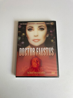Doctor Faustus DVD 2004 Elizabeth Taylor Richard Burton New Sealed