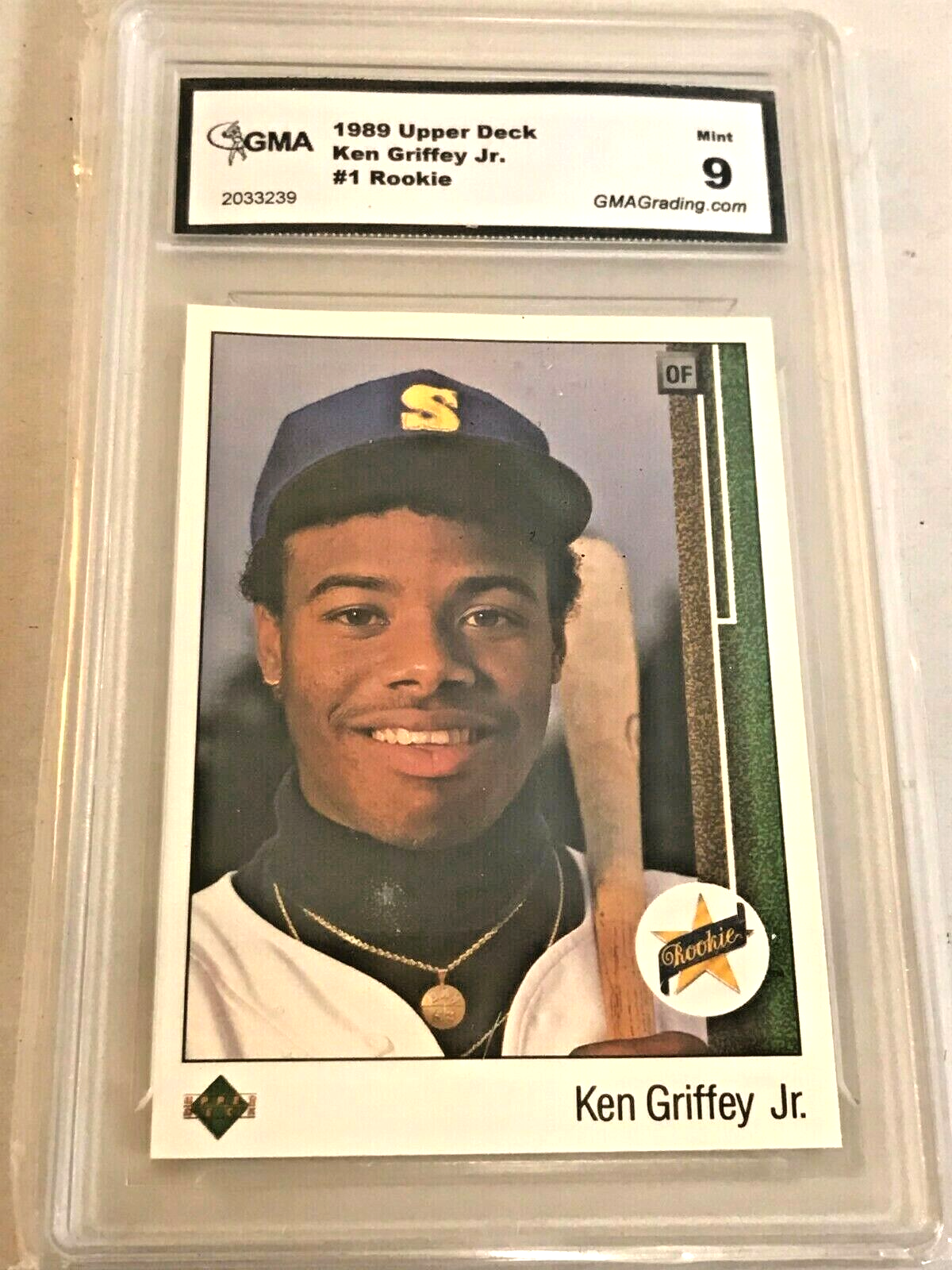 UPPER DECK,SPX、ルーキーカード 1989 Upper Deck Ken Griffey Jr. #1 YELLOW DONUT ERROR | eBay