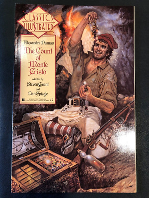 The Count of Monte Cristo Alexandre Dumas Classic Illustrated Graphic Novel Book