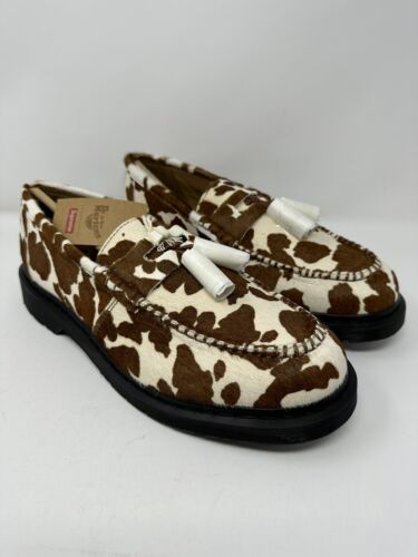 Supreme Dr. Martens Penton Tassel Loafer COW PRINT Size 12 Supreme Dr. Martens Penton Tassel Loafer COW PRINT Size 12