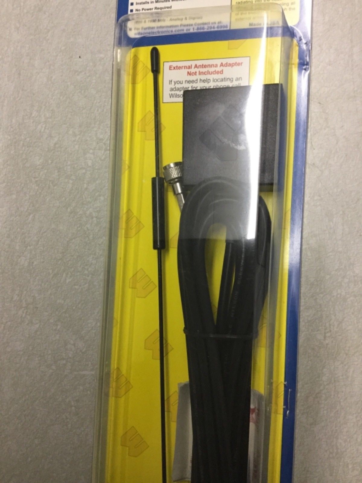 Wilson Cellular Dual-Band Tri-Mode Glass Mount Antenna Dual Band