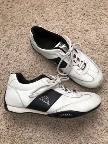 Vintage Kappa Sneakers US Women Size 9 Men Size 7.5 Black White | eBay
