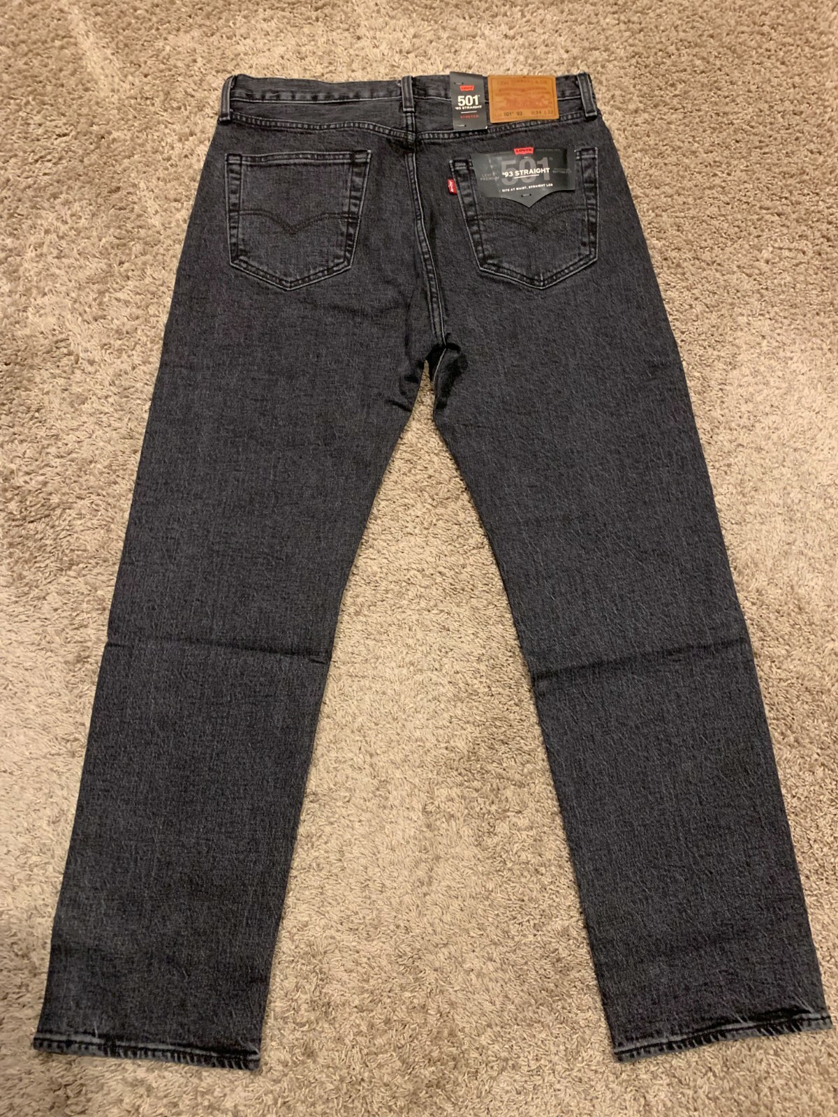 levis 501 93 grey