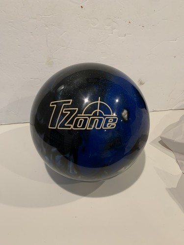 Brunswick 15.3 lb TZone Indigo Swirl Bowling Ball UNDRILLED