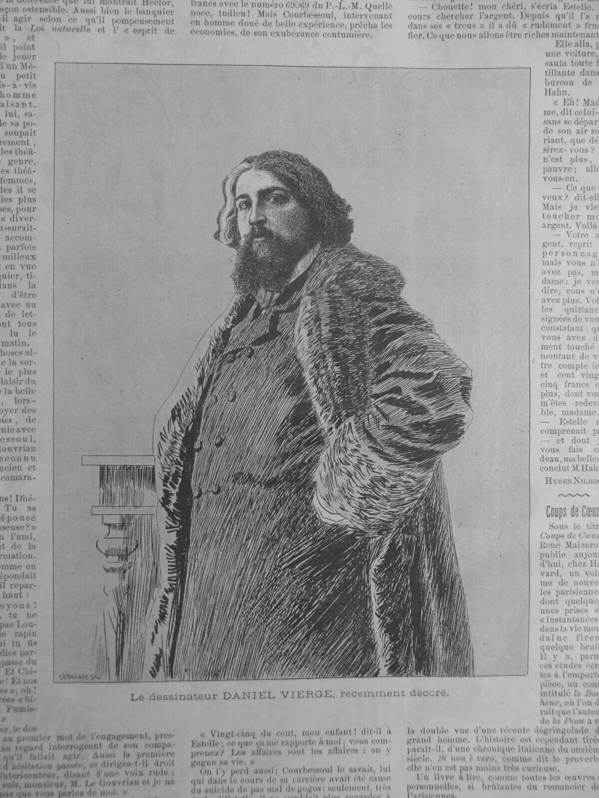 1889 Daniel Vierge Illustrator 2 Old Newspapers | eBay 1889 Daniel Vierge Illustrator 2 Old Newspapers | eBay