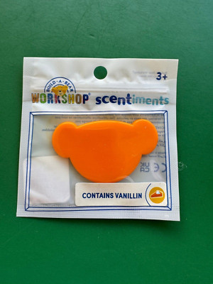 Build a Bear Teddy Bear Accessory - SCENTiments  Pumpkin Spice Scent Disc-New