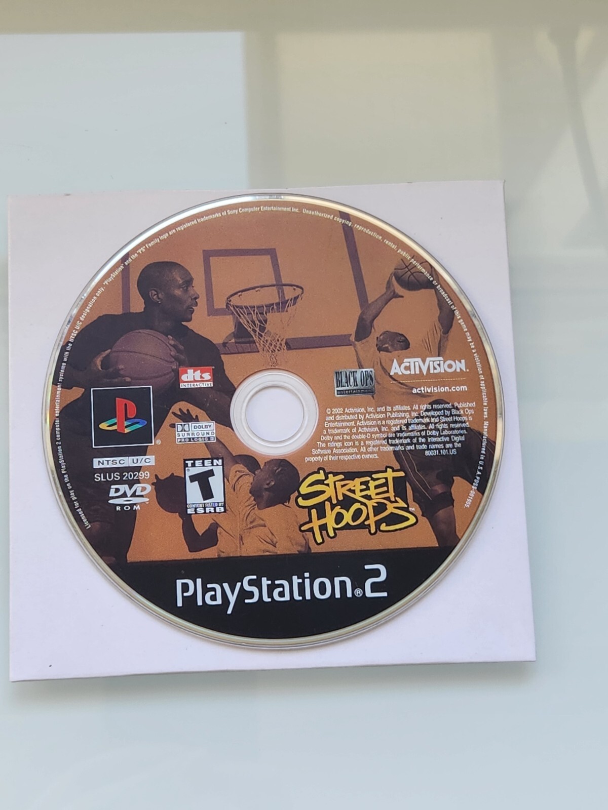 Street Hoops (Sony PlayStation 2, 2002 PS2) DISC ONLY