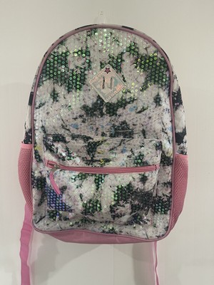 17'' Fashion Backpack With Mesh Side Pockets Lightweight School Backpack 
