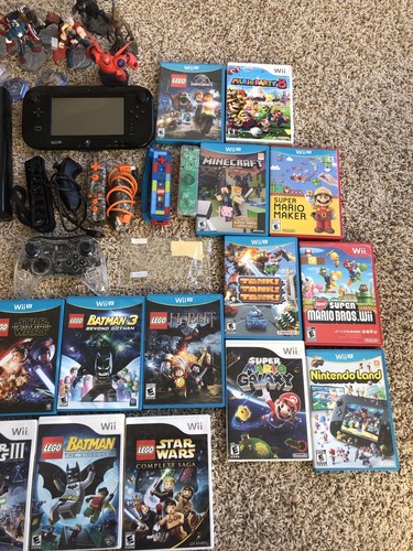 Huge Nintendo Wii U Lot! 22 Games Lego Mario Star Wars MORE!
