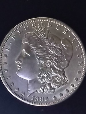 1889 S Morgan Dollar ''AU'' Condition Low Mintage 700.000 !