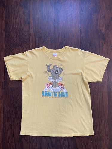 Beastie Boys World Tour 1999 Tシャツ RARE VTG Beastie Boys Moving T Shirt 1999 Size L Promo Rap