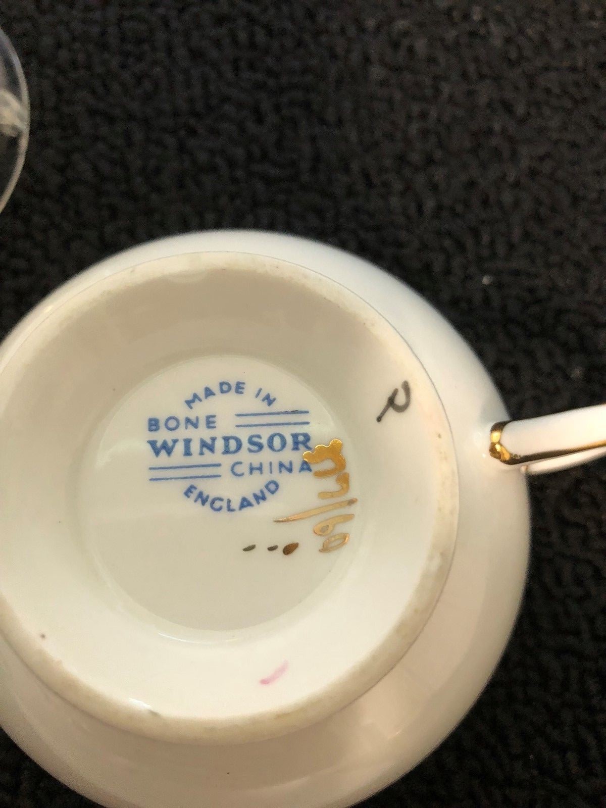 Windsor Bone China tea cup & saucer pre-owned