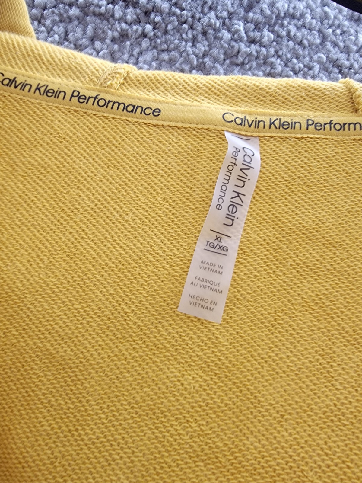 Calvin Klein Performance Full Zip Hooded Jacket Women's XL Cactus Long Sleeve - Picture 6 of 13