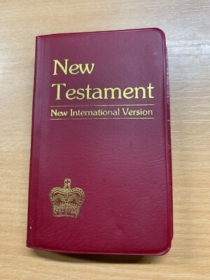 1994 Naval Militar & Air Force Biblia Society "Nuevo Testament" Libro (P2) Ref