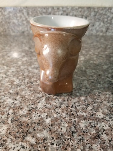 1979 Frankoma Democratic  US Collector's Collectible Brown  Donkey Mug