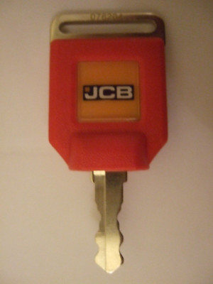 JCB Immobiliser Master Key (RED) With Transponder P/N 334/D2856