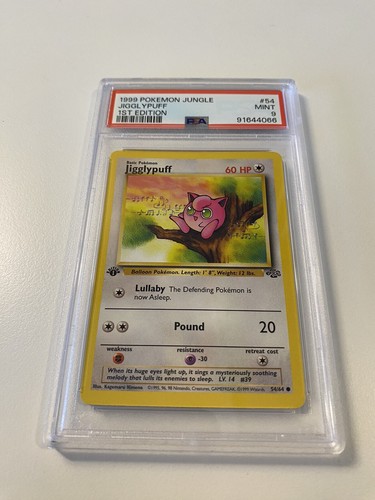 カビゴン 1ST ED PSA 9 JIGGLYPUFF JUNGLE 1ST EDITION #54 POKEMON 1999 | eBay