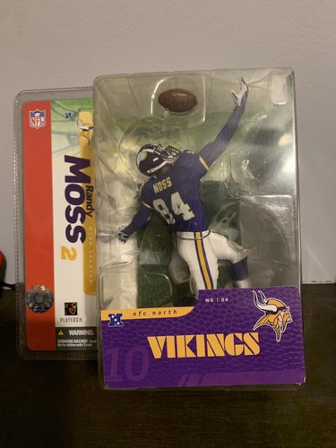 【超希少】Mcfarlane NFL RANDY MOSS McFarlane Sportspicks NFL 13 RANDY MOSS action figure