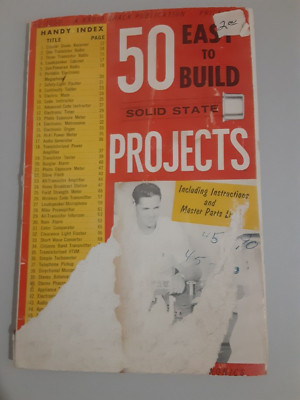 RADIO SHACK PUBLICATION - EASY TO BUILD PROJECTS
