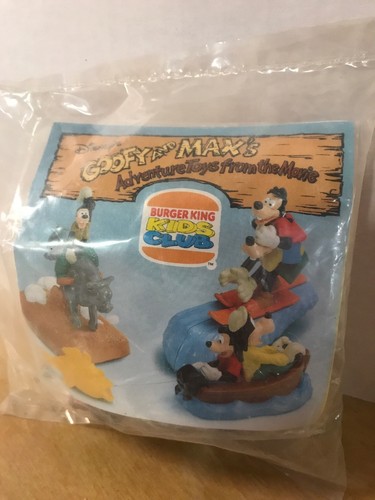 Goofy and Max’s adventure Toy for the movie in red car burger king toy