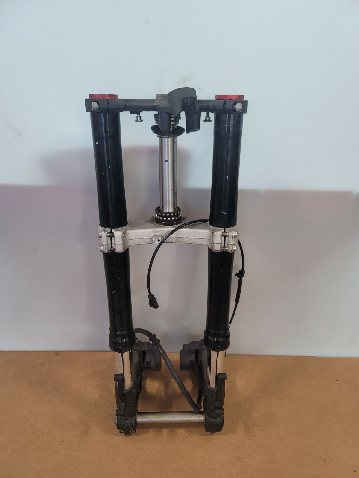 13-18 KAWASAKI NINJA ZX636 ZX6R FRONT END FORKS TUBES TREES