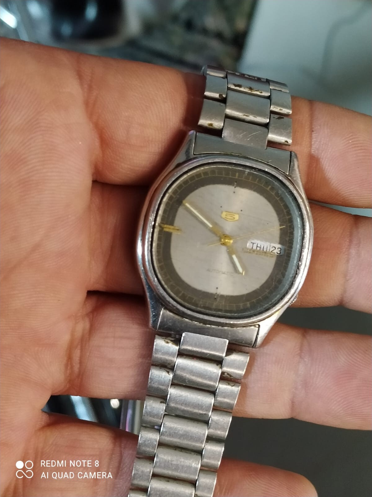 SEIKO 6309-5820 AUTOMATIC men's Wristwatch NOT Working FOR Repair All original SEIKO 6309-5820 AUTOMATIC men's Wristwatch NOT Working FOR Repair All original