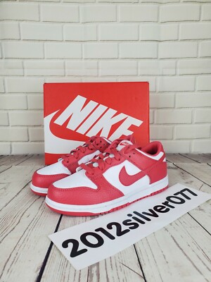 New Nike Dunk Low (PS) 'Gypsy Rose' White Archaeo Pink DC9564-111 Size 2Y NEW 
