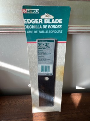 ARNOLD Edger BLADE 9'' X 2'' AEB-159 7/16'' SQ or 1/2'' RD Center Hole 744-201177