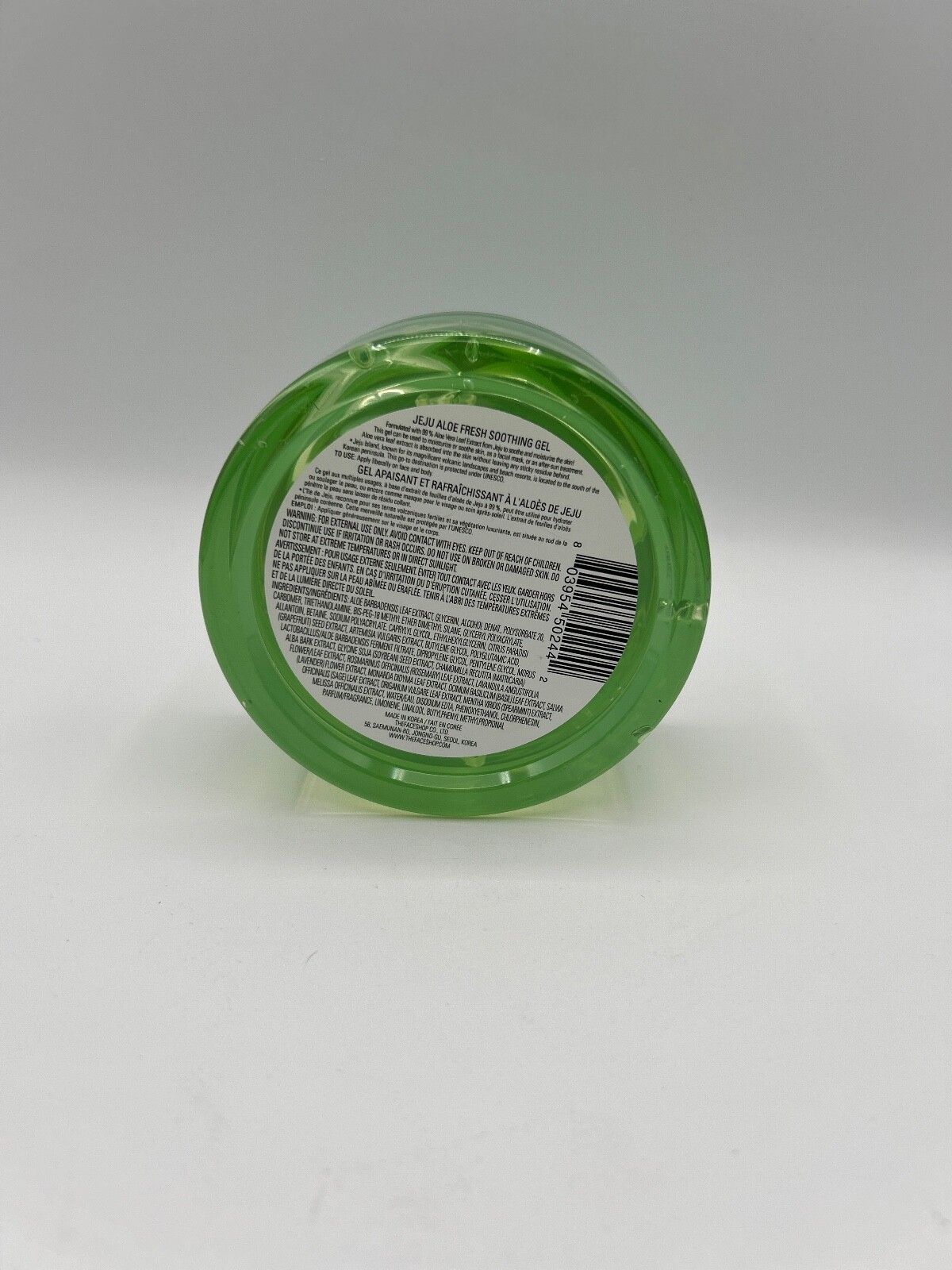 The Face Shop Jeju Aloe Fresh Soothing Gel, 10.1 Exp 8/23