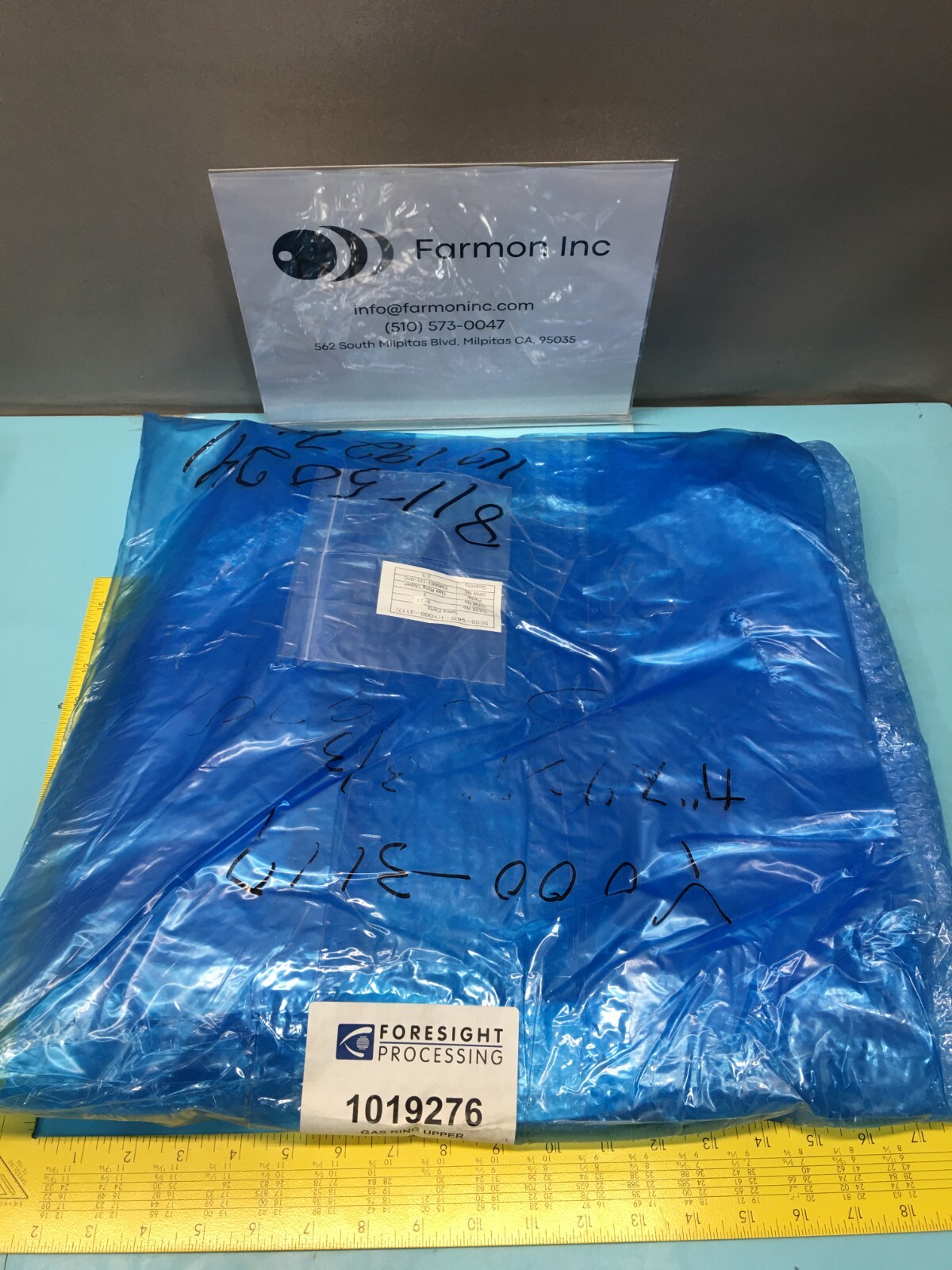 ULVAC 1019276, 1019277 GAS RING UPPER ASSEMBLY, SE00-9637-1, YO00-3117, 133653