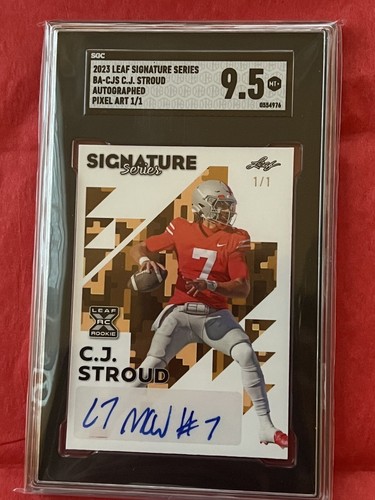 cj stroud rookie card autograph 1/1 | eBay