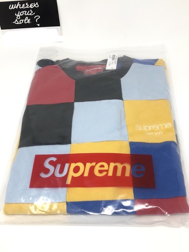 【本物保証 /関税・送料無料】Supreme Patchwork Pique Tee 本物保証 /関税・送料無料】Supreme Patchwork Pique Tee