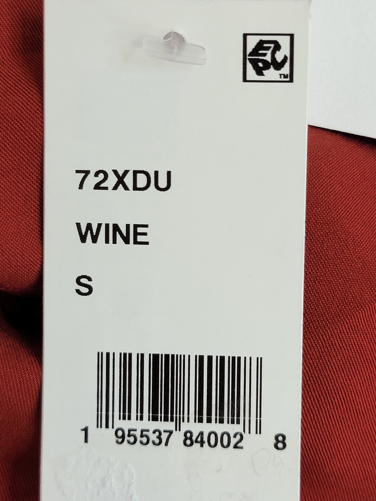 French Connection Ennis Satin Button- Up Shirt Women's S Wine Button Closure - Picture 16 of 16