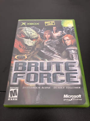 Brute Force - Original Xbox 2003 CIB Complete w/ Manual tested Working