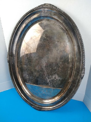 Extra Large Antique England #4406 Serving Platter Heavy Duty