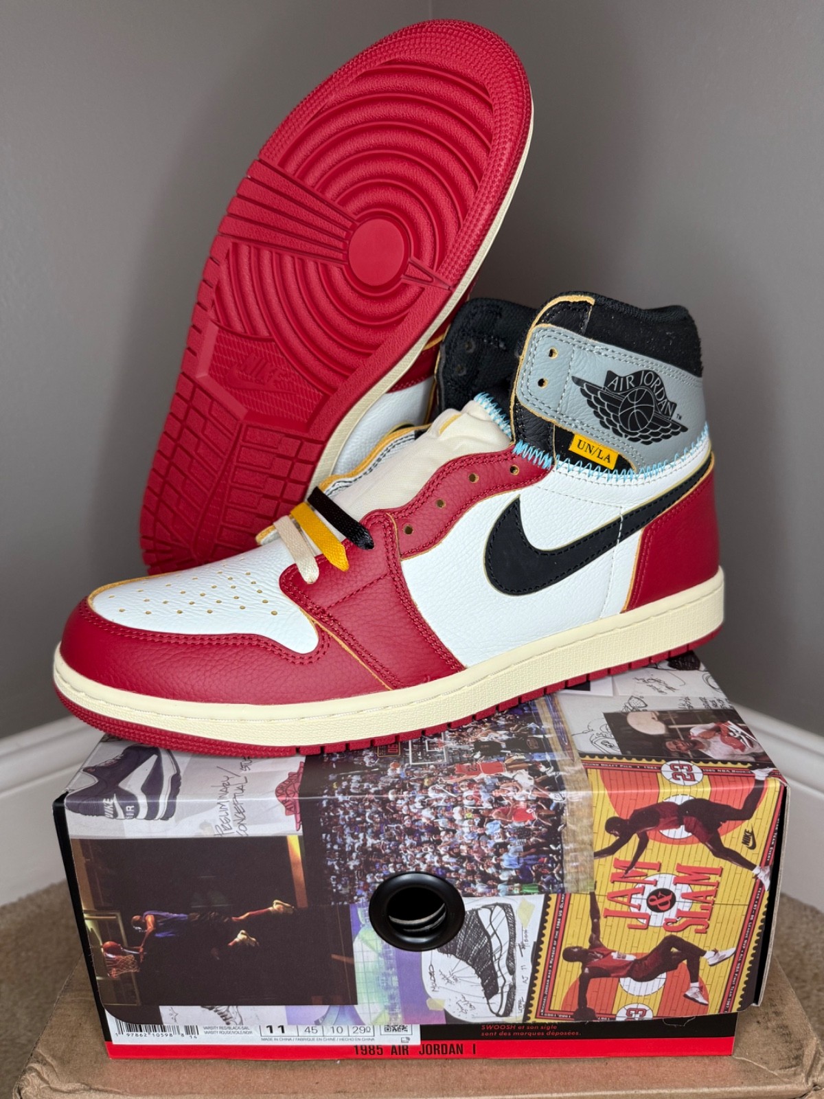 UNION × Nike Air Jordan 1 OG hv8563-600 Union Air Jordan 1 2025 HV8563-600 | SneakerNews.com
