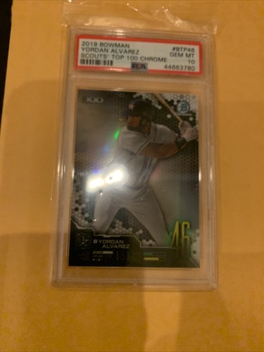 スポーツ選手 yordan alvarez 2nd bowman Gold Top100 2025 Topps