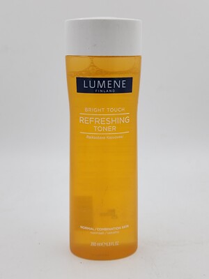 Lumene Bright Touch Refreshing Toner Normal Combi Skin Rare 6.8 oz