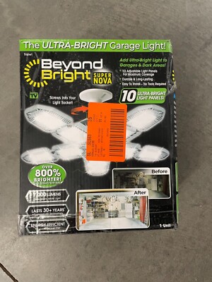 Beyond Bright Super Nova Garage LED Light Ultra-bright Panel