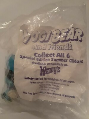 1990 Yogi Bear and Friends Wendy's Kids Meal Toy - Huckleberry Hound